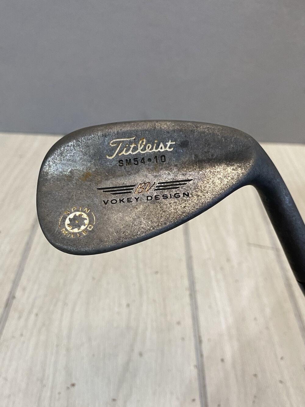 Titleist Vokey Design Spin Milled Wedge 54° Loft 10° Bounce SM54 10 RH Steel